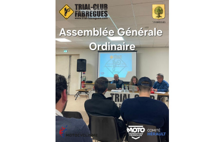 Assemblée générale 2024-2025 : Une saison de relance et d’excellence sportive pour le Trial Club Fabrègues